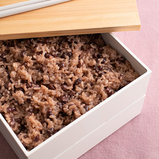 小豆のお赤飯