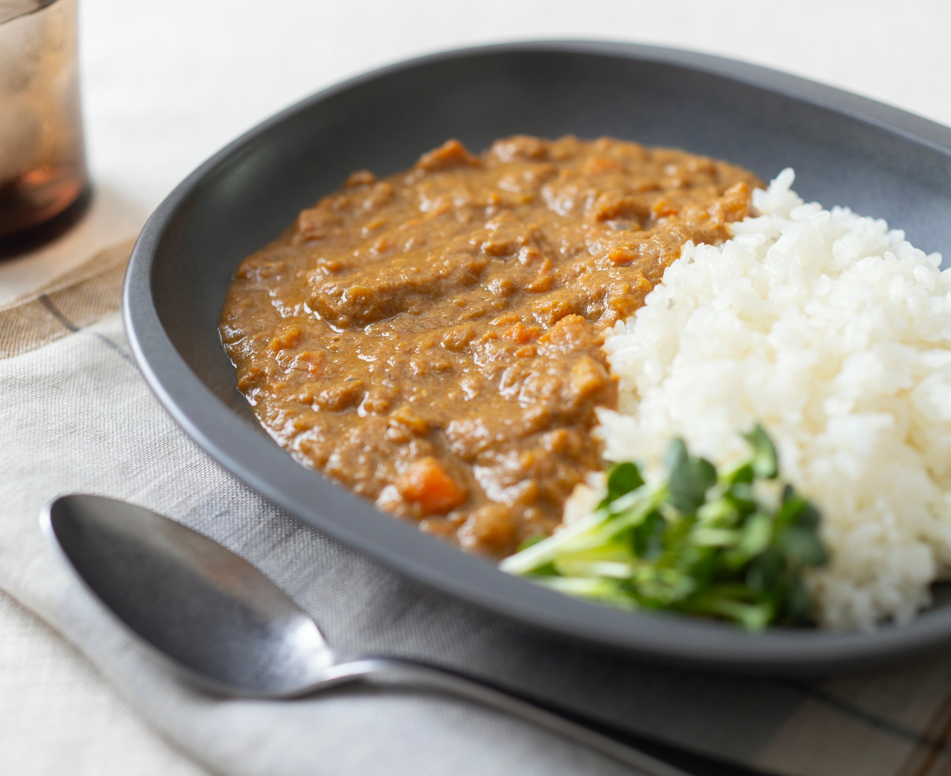 サバ缶と根菜のカレー