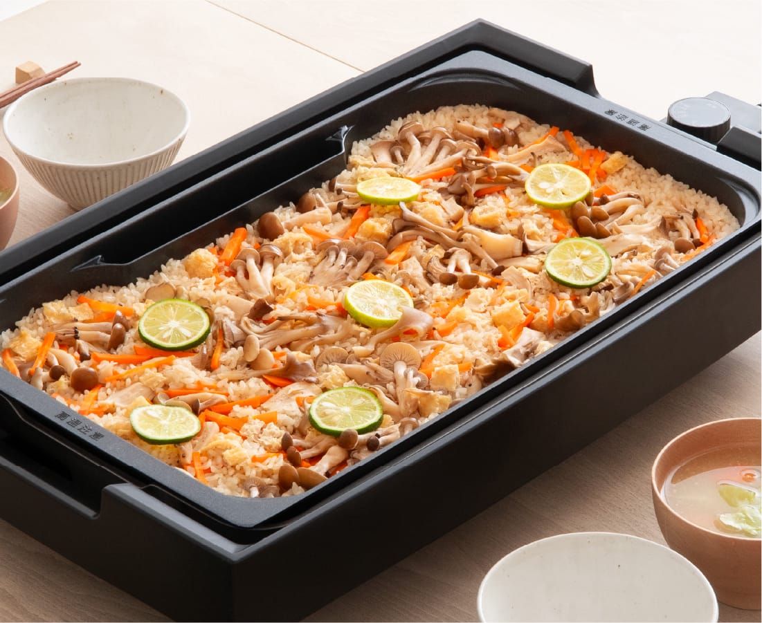 きのこの炊き込みごはん