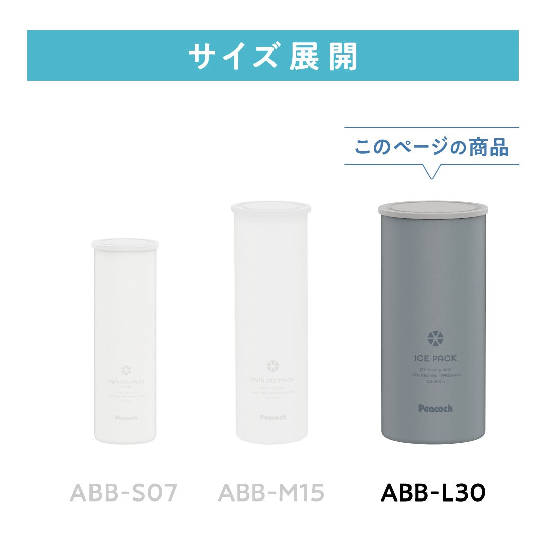 中国 横筋のある瓶　u6230950 アイスパック シリコーン氷のうタイプ (ABB-L30) – ピーコック魔法瓶